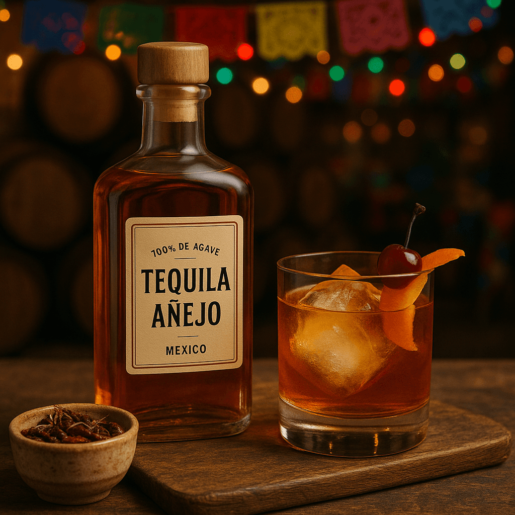 Tequila AΓ±ejo : Aged 1 to 3 years. Aromas of chocolate, spices, leather. Profile close to whisky.