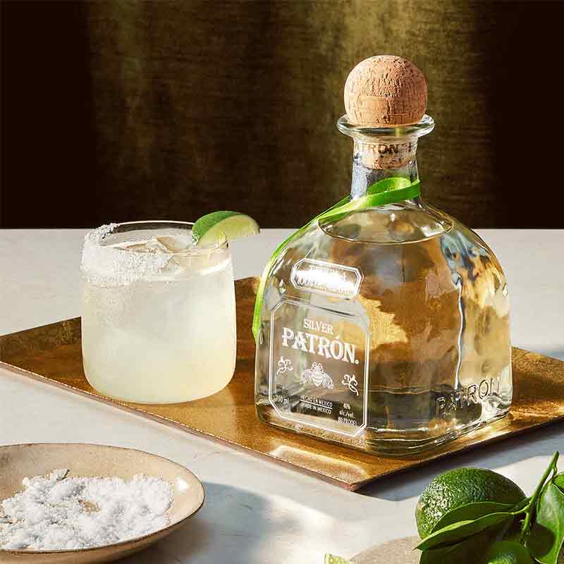 Patron : A high-quality spirit made from the finest Weber blue agave.
