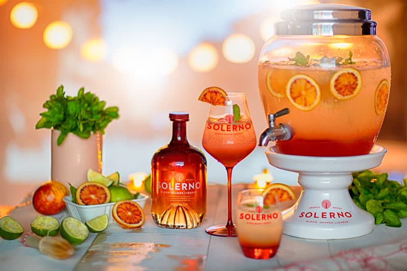 Solerno : Liqueur brand from Sicily, famous for its blood orange liqueur
