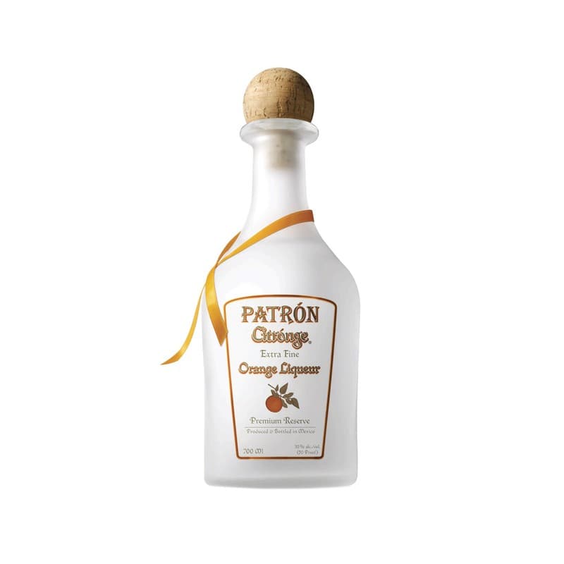 Patrón Citrónge — A fruity liqueur perfect for cocktails or to enjoy neat. With its delicious citrus taste, it brings every occasion to life.