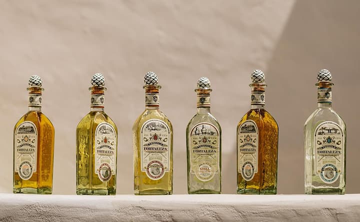 Fortaleza : Artisanal Mexican tequila crafted with ancestral methods, offering authentic agave flavor and limited production.
