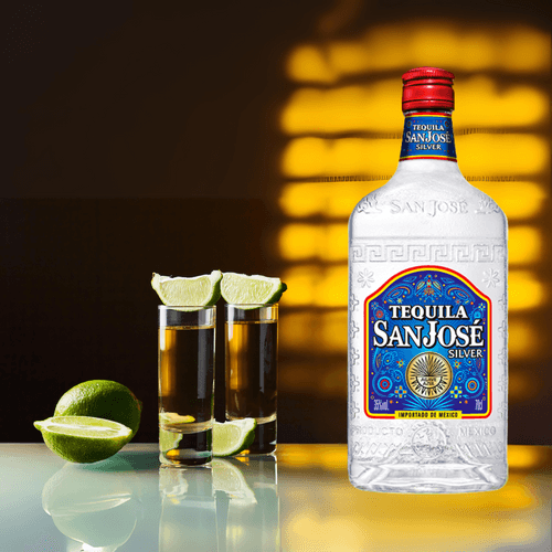 San Jose : Jalisco tequila made from blue agave, known for its fruity sweetness, powerful agave aromas, and smooth lingering finish.