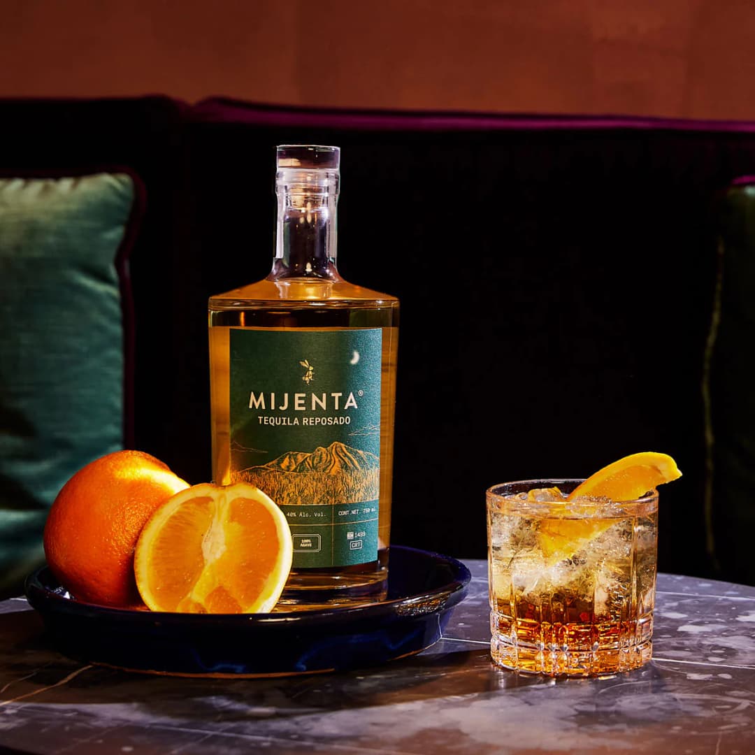 Mijenta : Award-winning, artisanal tequila from the highlands of Jalisco, crafted from 100% blue agave, B-Corp certified, and produced with traditional, sustainable methods for a refined, complex expression.