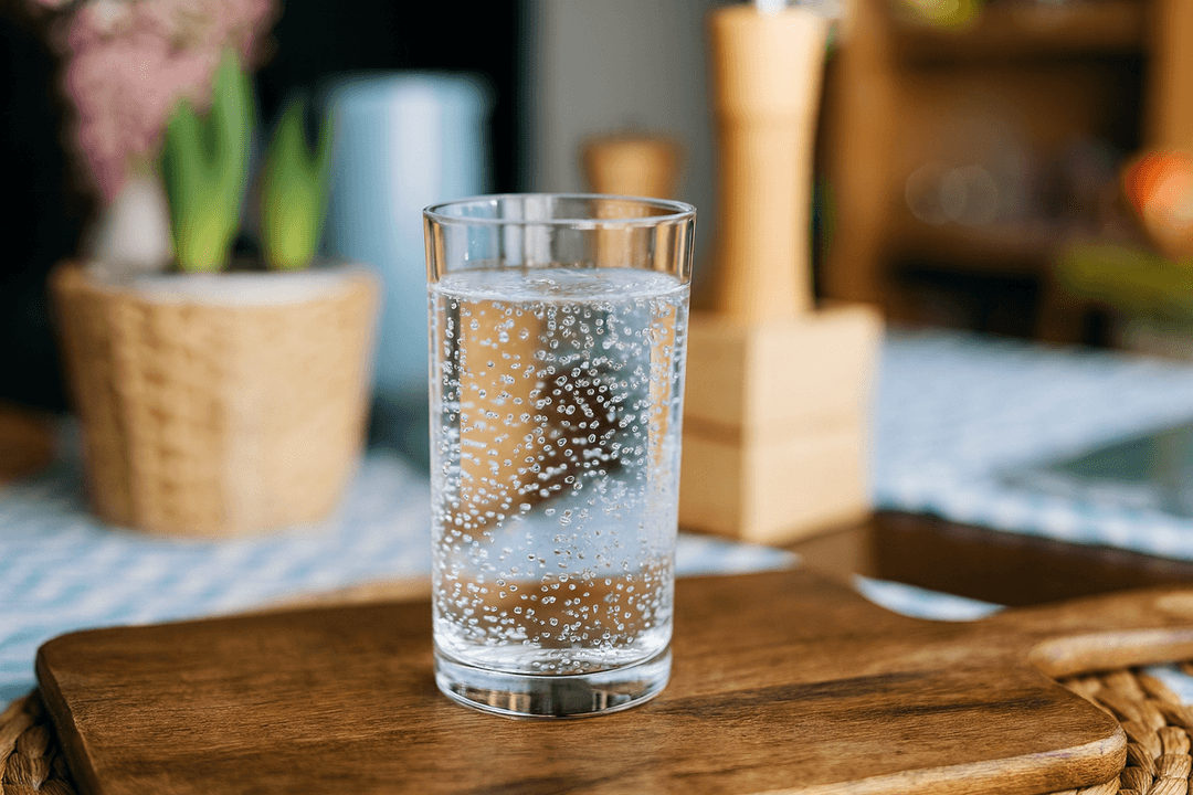 Sparkling water : Sparkling water is a staple in mixology, used to lighten cocktails and add refreshing fizz and texture. Its neutral taste enhances the main spirit’s aromas while making the drink more balanced and easy to enjoy.
