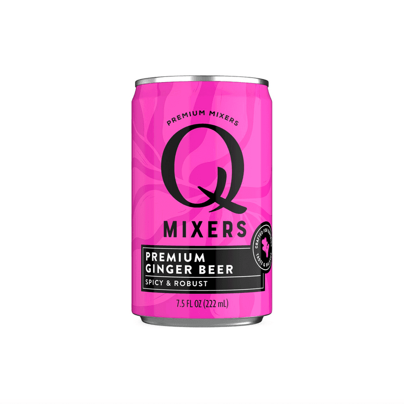 Q Mixers Premium Ginger Beer — Bold taste and not shy with the ginger and chili peppers use in this ginger beer. It’s a mixer for those who want to punch up their flavor and add a warm kick to any drink. Spicy satisfaction awaits.