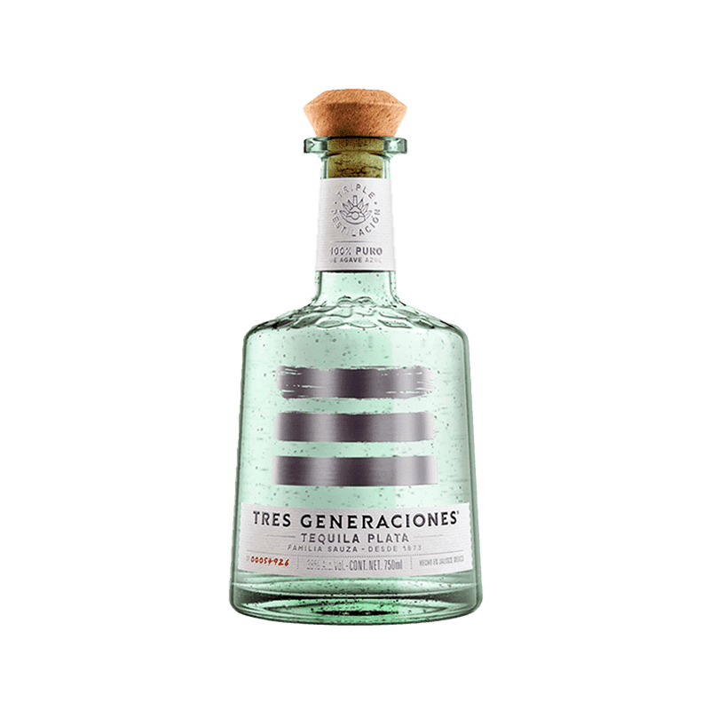 Tres Generaciones Plata — Crafted using a signature triple-distillation process, it showcases the freshness of Blue Weber agave through a vibrant and elegant profile featuring citrus, white floral, and fresh herbal notes with a remarkably smooth mouthfeel.